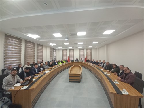 Şehir İçi Trafik Master Planı Tanıtım Toplantısı Yapıldı