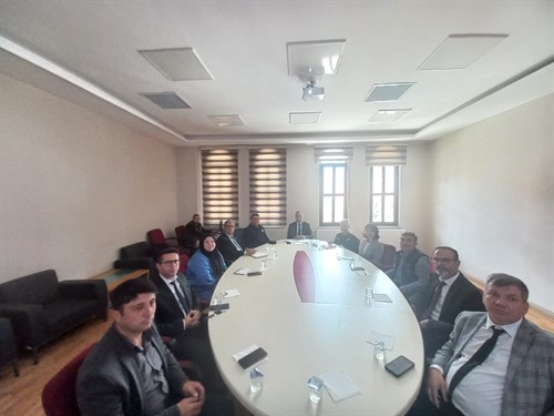 Orman Yangınları ile Mücadele Komisyon Toplantısı Yapıldı